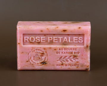 Rose Petals French Soap with organic Shea Butter 125g