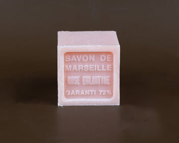 Rose, Shea Butter Marseille Cube, 100g