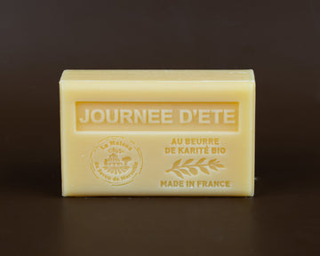 Summer Day's French Soap with Organic Shea Butter, 125g