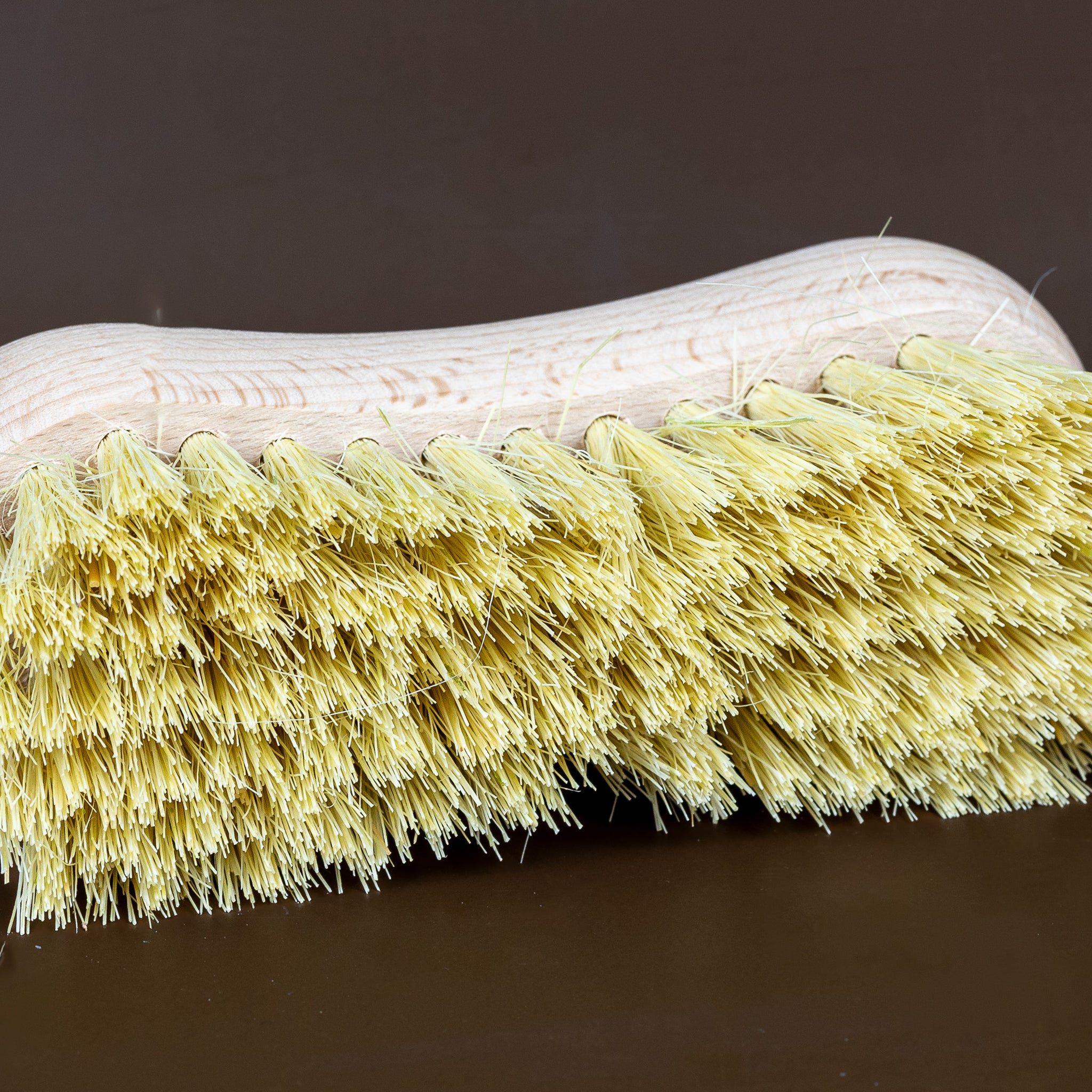 Beechwood Scrubbing Brush with Soft Plant Fibre Bristles