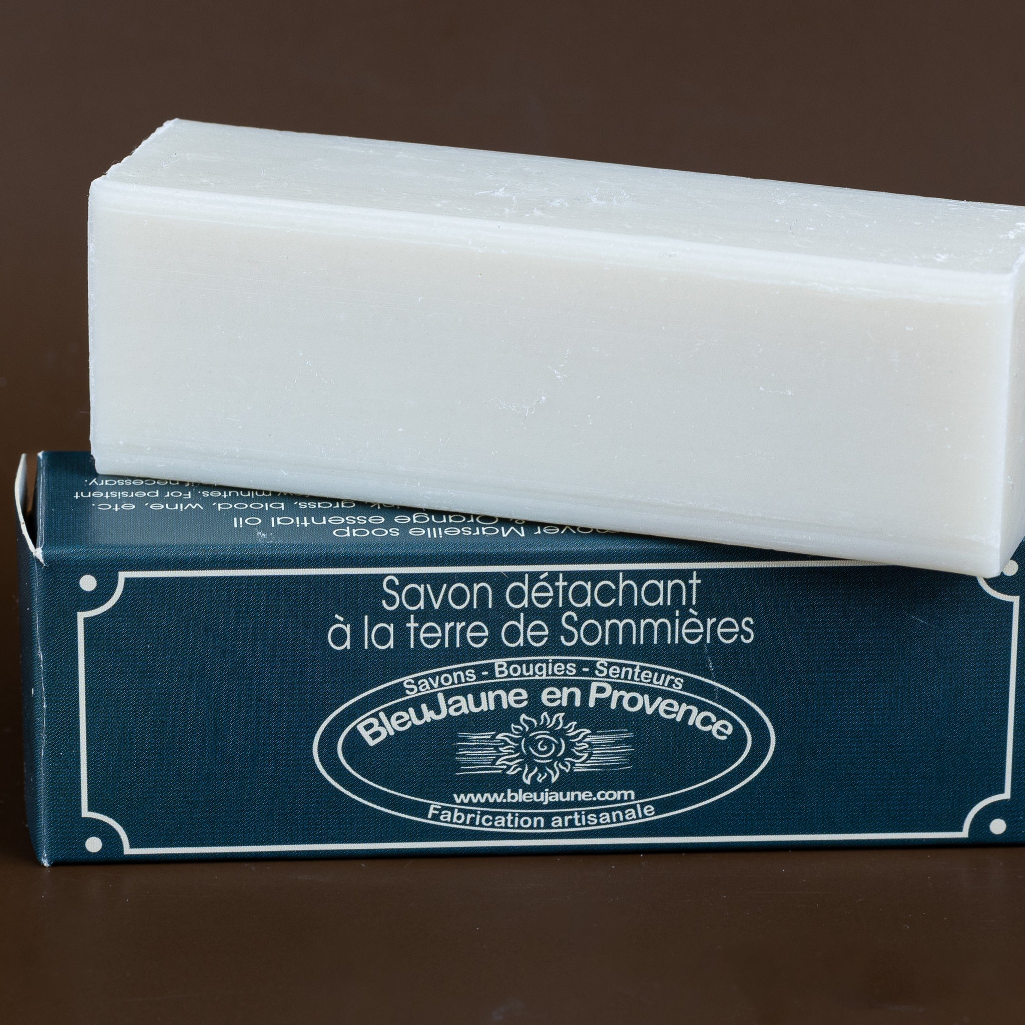 Stain Removing Soap Bar,  Sommières Clay and Orange Oil | 100g