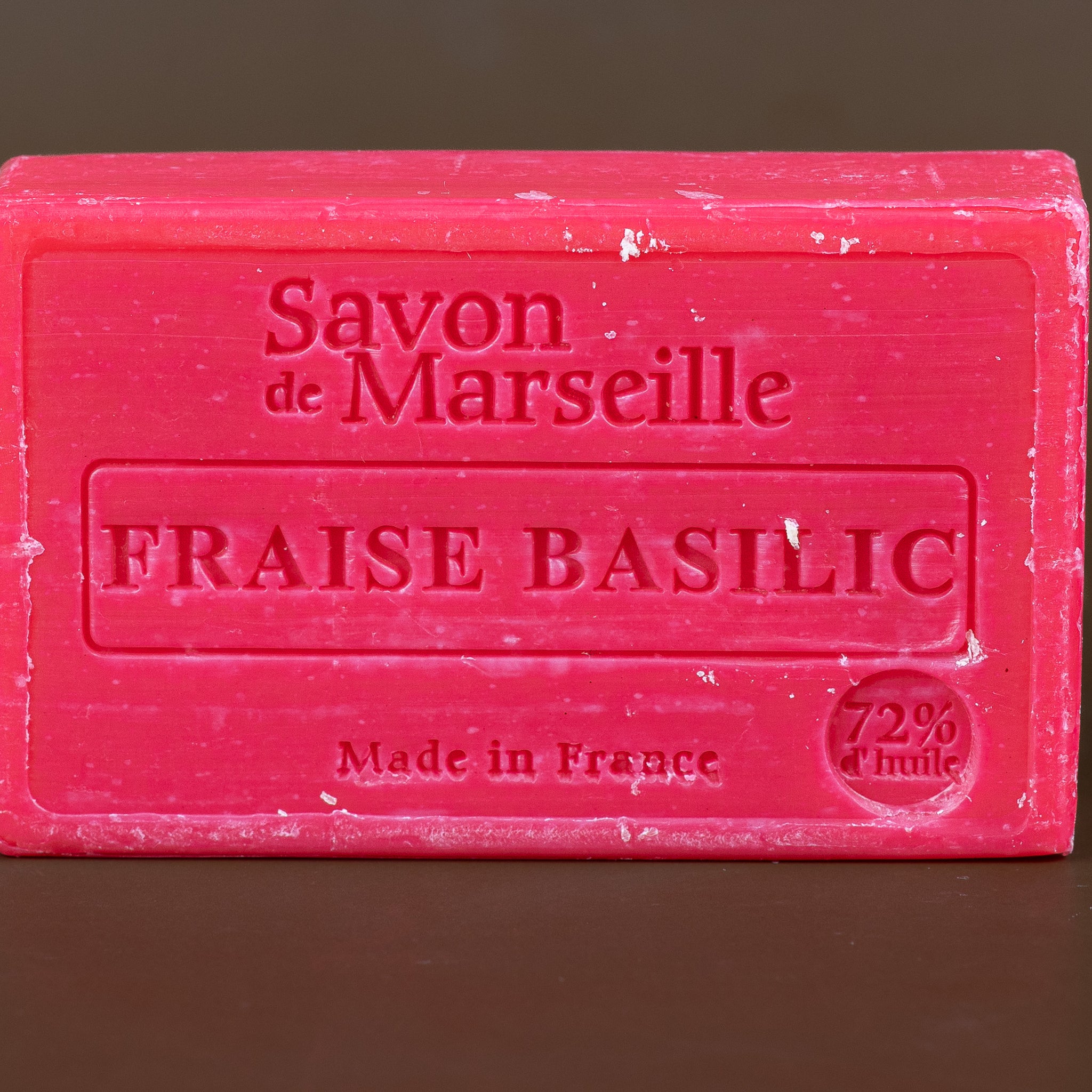 Strawberry & Basil Savon de Provence, enriched with Sweet Almond Oil | 100g