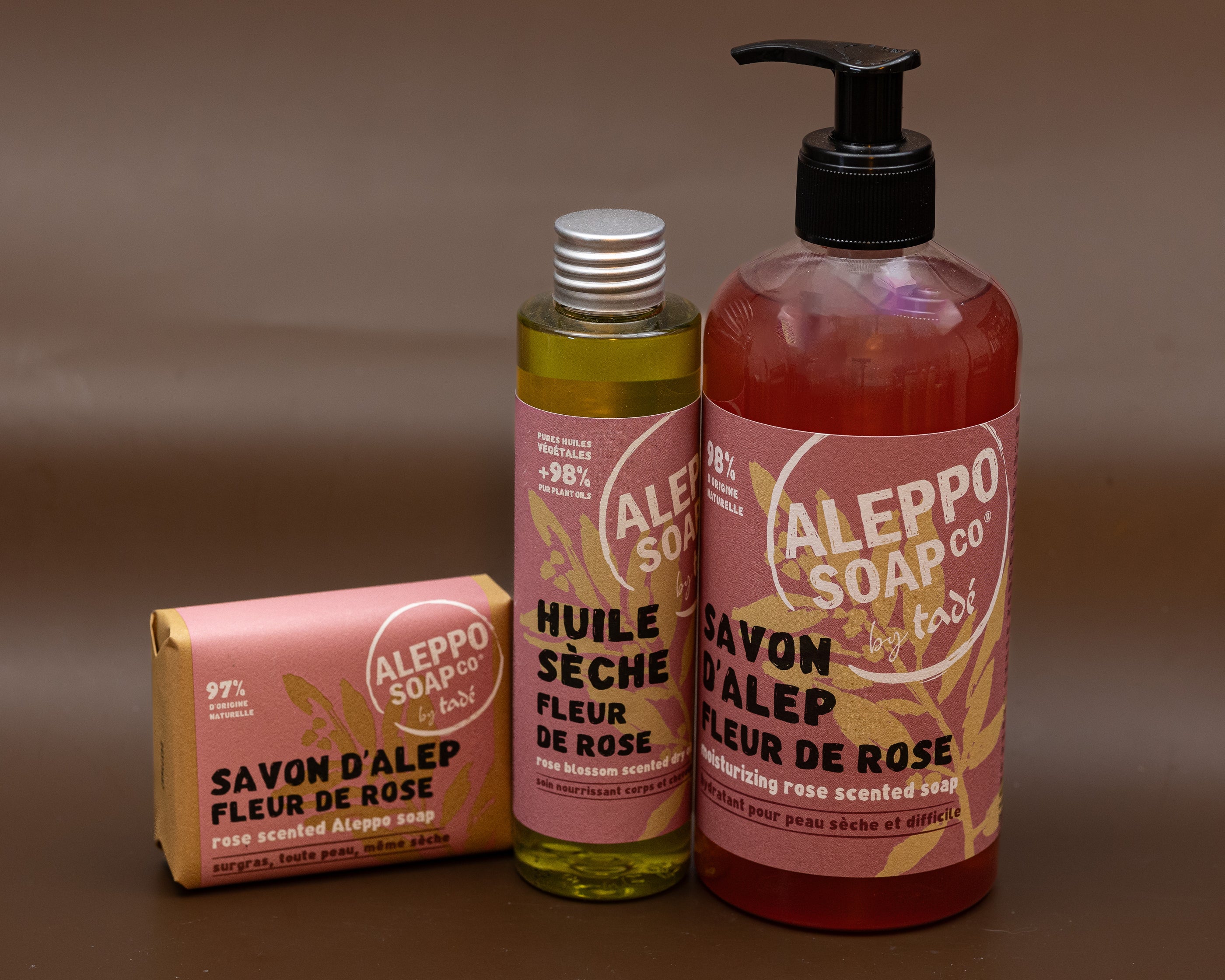 Ispahan Rose Aleppo Liquid Soap, Dry & Intolerant Skin | 500ml