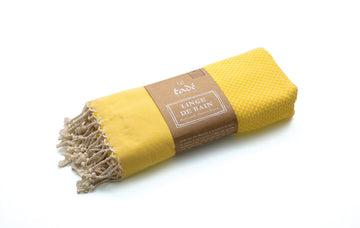 Hammam Towel, Organic Cotton, Orange