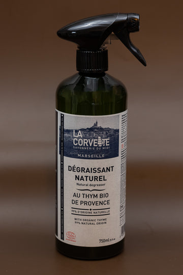 Natural Multi Surface Spray with Organic Thyme (for degreasing) | 750ml