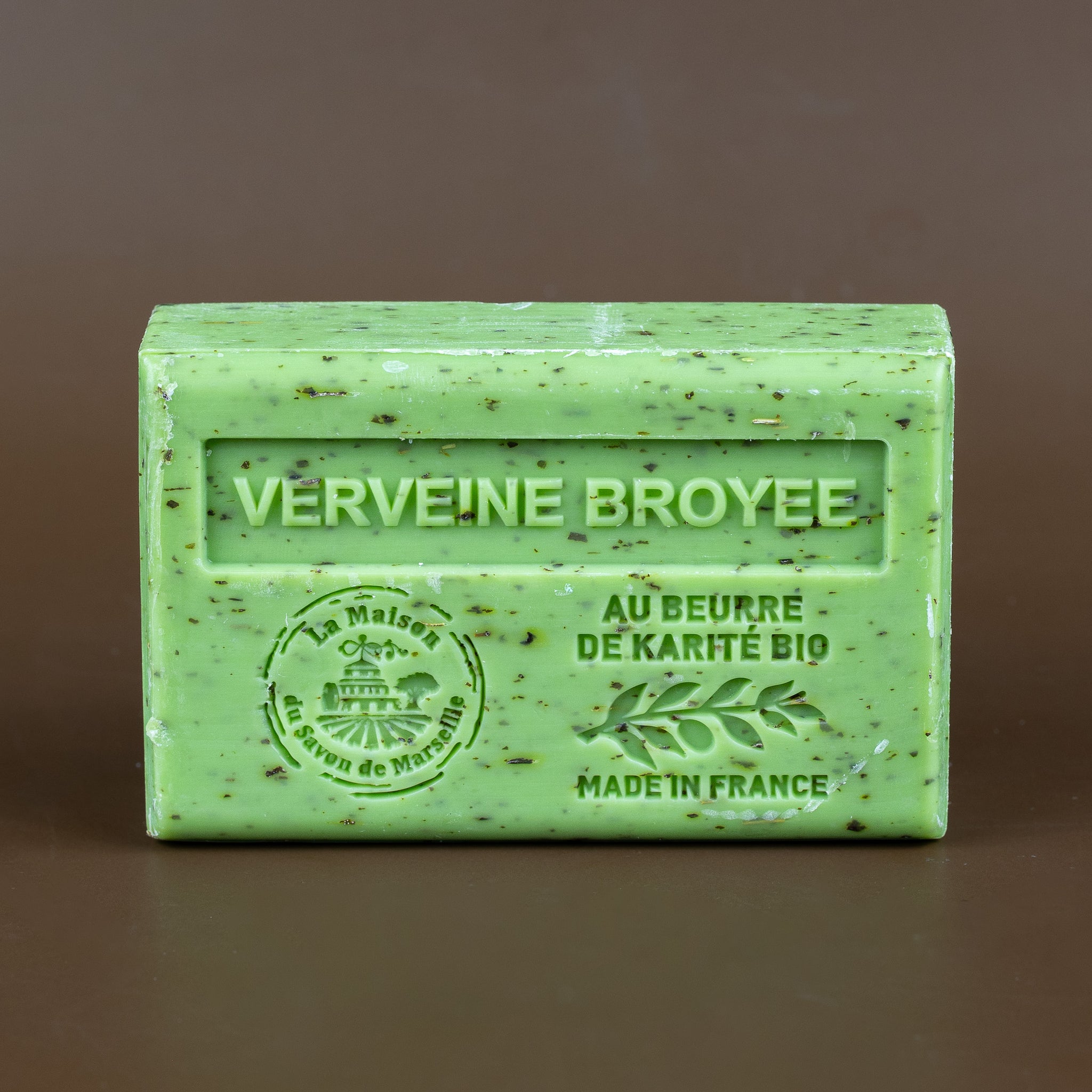 Verbena Broyee (Exfoliating) Soap with organic Shea Butter 125g