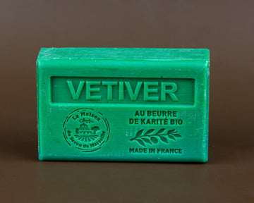 Vetiver French Soap with organic Shea Butter 125g