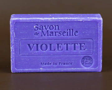 Violet Savon de Provence, enriched with Sweet Almond Oil | 100g