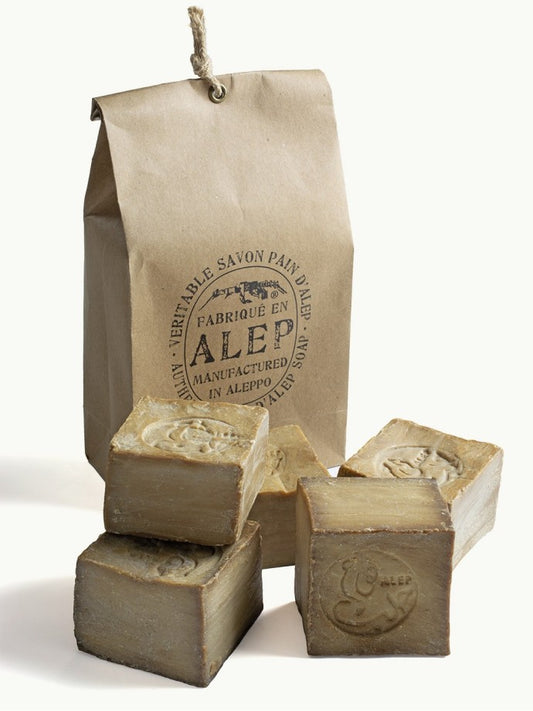 Aleppo Soap, Olive and Laurel Oils for Normal Skin | 1kg, 4-6 Soaps