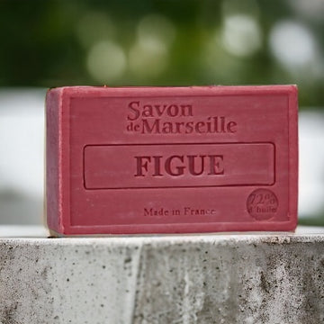 Fig Savon de Provence, enriched with Sweet Almond Oil | 100g