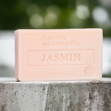 Jasmin Savon de Provence, enriched with Sweet Almond Oil | 100g