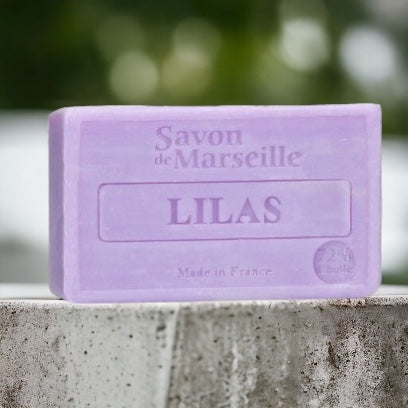 Lilac Savon de Provence, enriched with Sweet Almond Oil | 100g