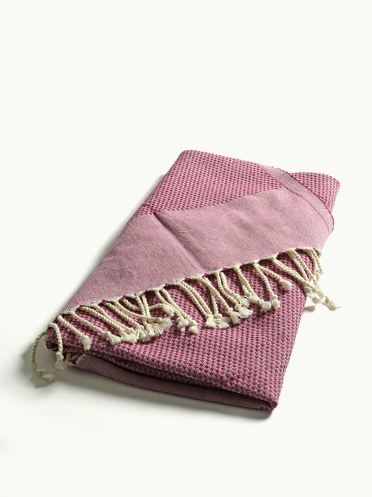 Hammam Towel, Organic Cotton, Rose