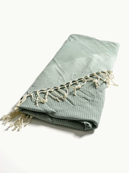 Hammam Towel, Organic Cotton, Olive