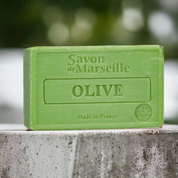 Olive Savon de Provence, enrichced with Sweet Almond Oil