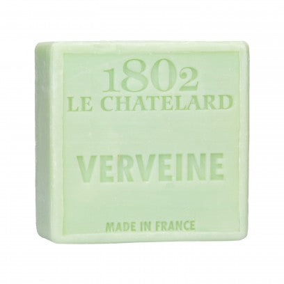 Verbena Marseille Soap, 72%  Coconut, Olive and Almond Oil, 100g |  PALM FREE