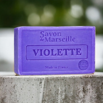 Violet Savon de Provence, enriched with Sweet Almond Oil | 100g