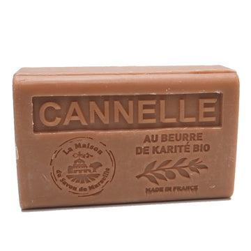 Cinnamon French Soap with organic Shea Butter 125g