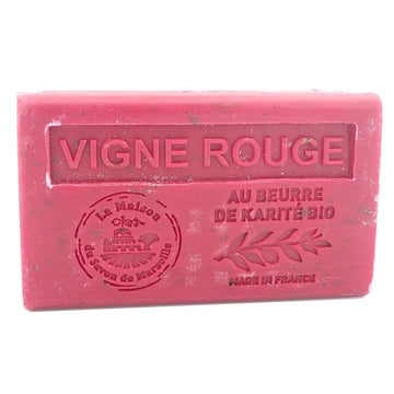 Vigne Rouge (Red Vine) French Soap with organic Shea Butter 125g